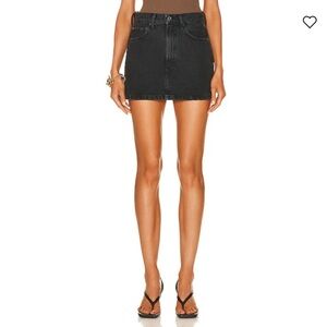 Agolde Liv Mini Skirt